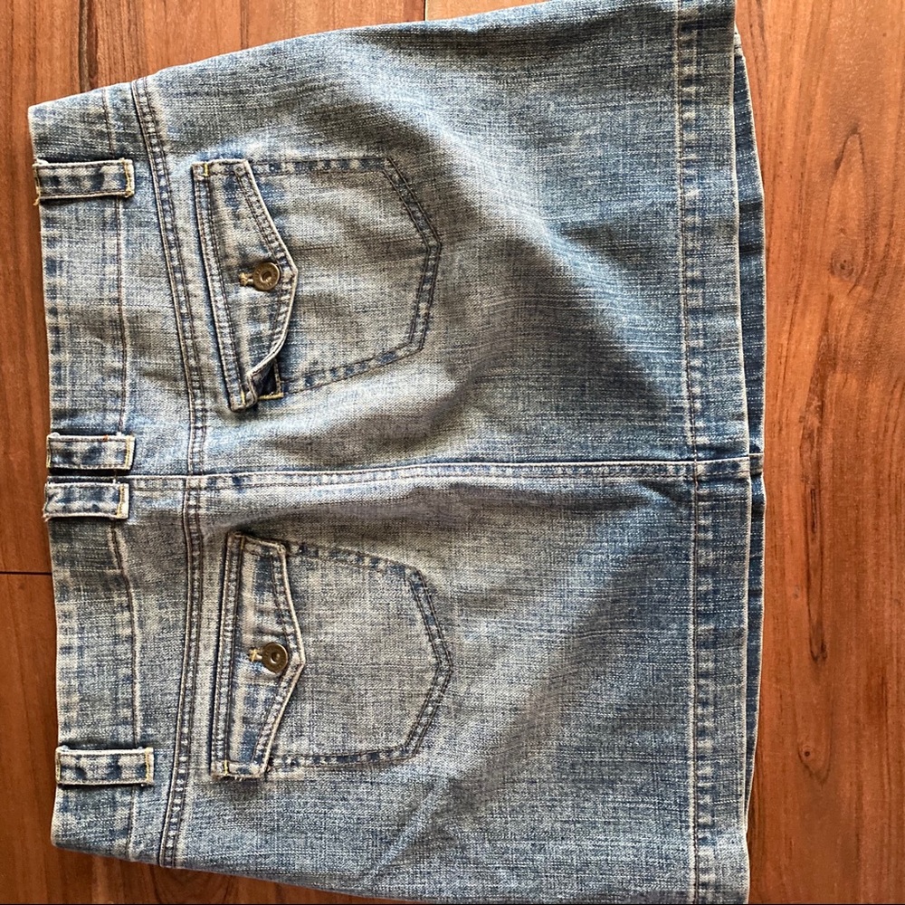 DKNY JEANS denim mini skirt 10 - Picture 4 of 5